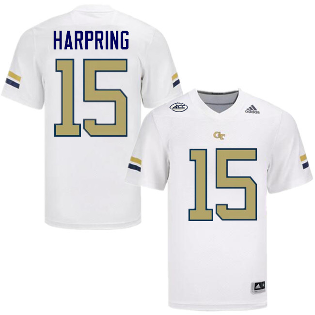 Luke Harpring Georgia Tech Jerseys,Georgia Tech Yellow Jackets College Football Uniforms-White Luke Harpring Georgia Tech Jerseys,Georgia Tech Yellow Jackets College Football Uniforms-White